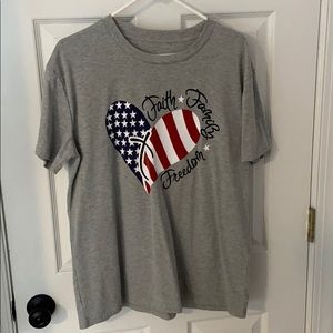 Faith Family Freedom Tee